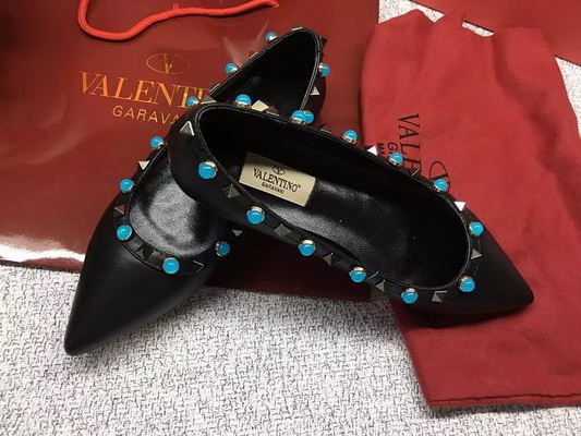 Valentino Shallow mouth flat shoes Women--095